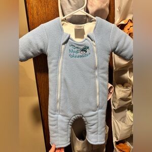 Magic Light Blue Infant Sleepsuit
